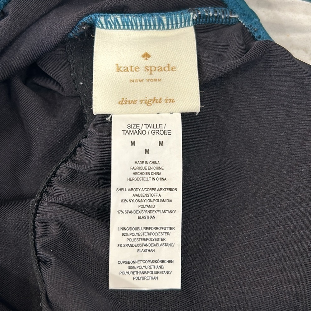 Kate Spade Crescent Bay One-Piece Swimsuit Size Medium - Picture 5 of 12